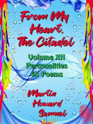 cover image of From My Heart, the Citadel--Volume XII--Personalities